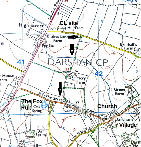 Hill Farm to Darsham Village Walk